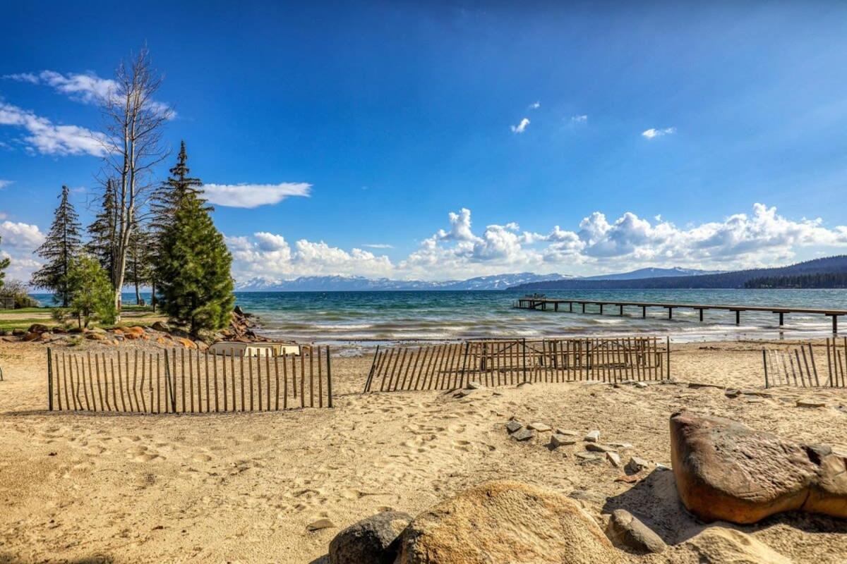 Lakeside Studio Steps From The Beach Tahoe Vista Bagian luar foto